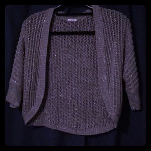 Justice girls size 14 bolero sweater